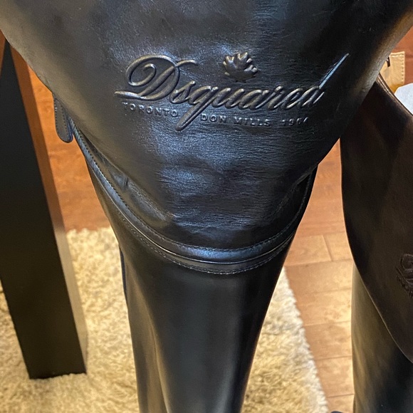 Dsquared2 riding boots size 40. - Picture 3 of 8